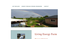Desktop Screenshot of livingenergyfarm.org